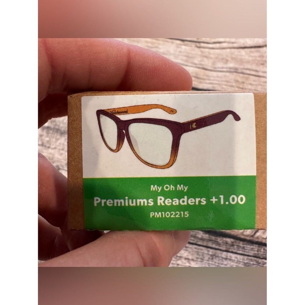 New in Box Knockaround My Oh My Premiums Readers +1.00 - Maroon Gradient